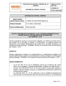 Informe primer trimestre SUIT 2024 – Instituto de la Juventud el ...