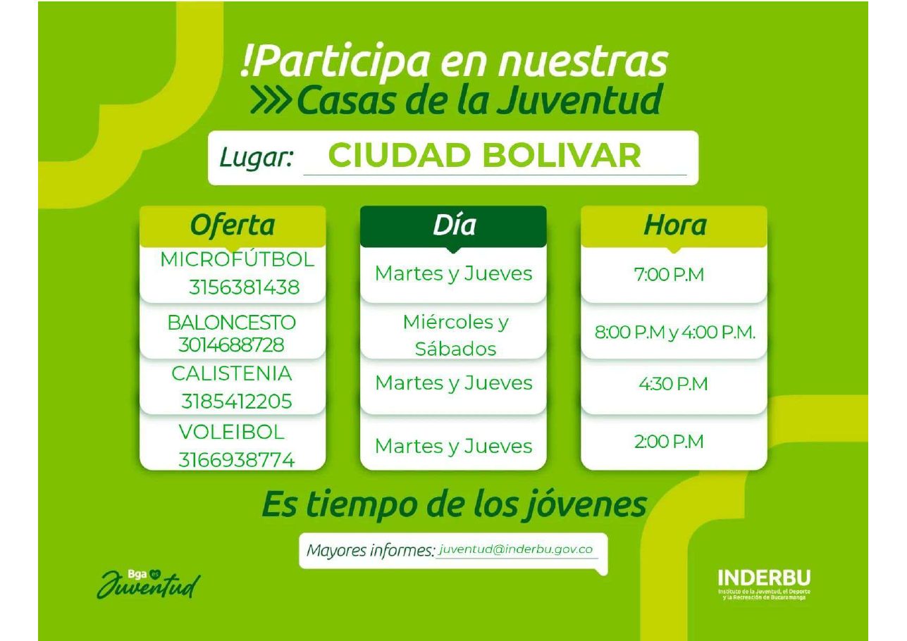 Oferta Ciudad Bolívar