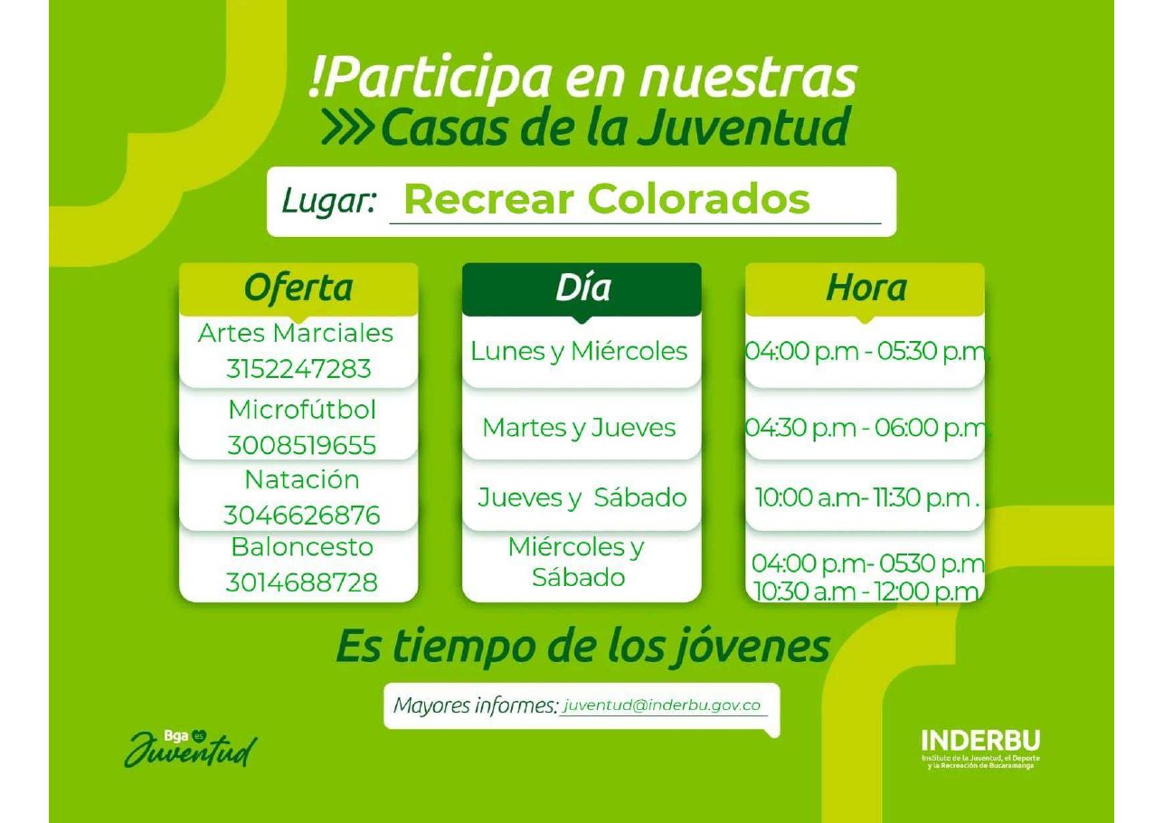 Oferta Recrear Colorados